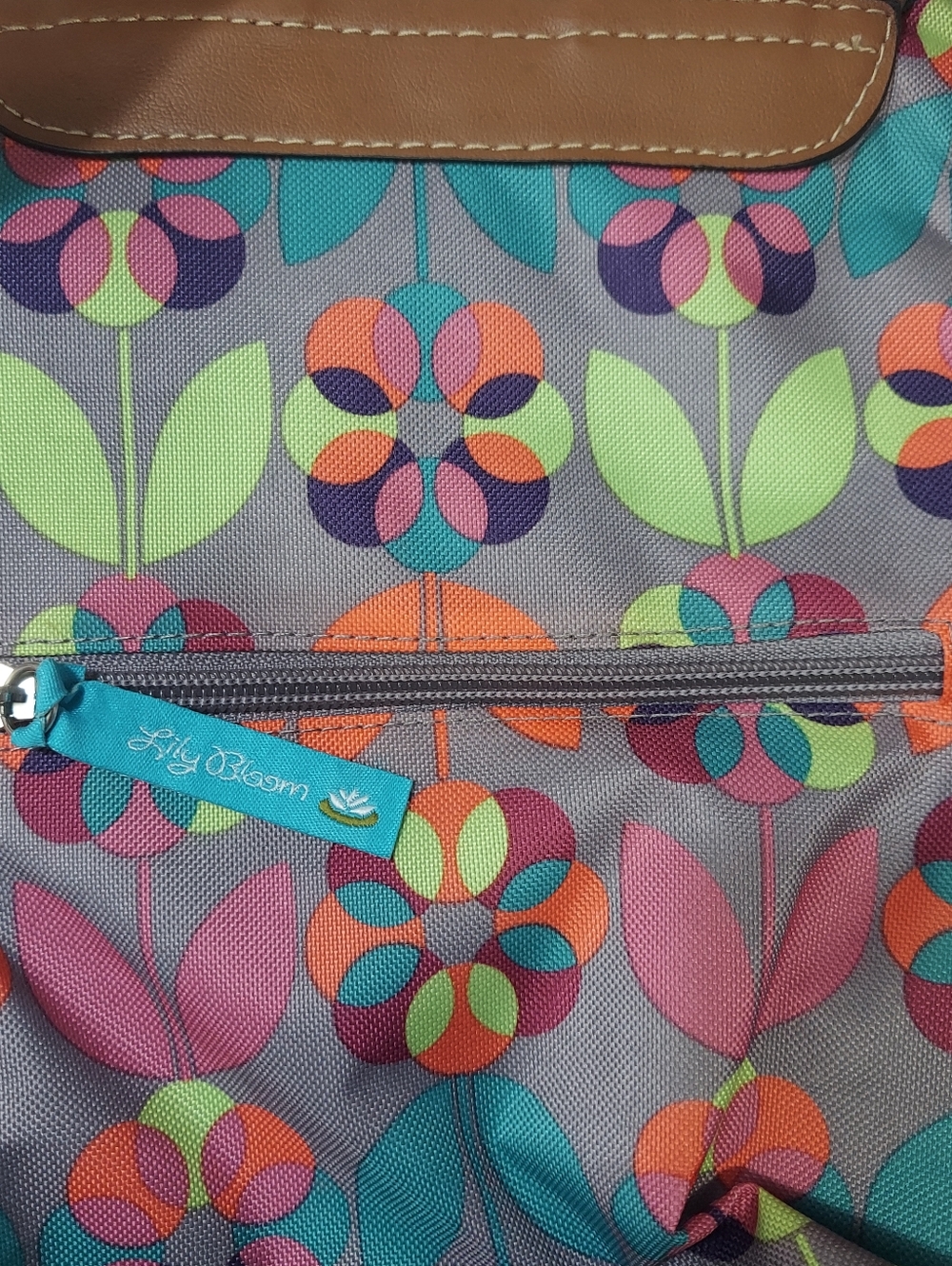 NWT Lily Bloom Floral Backpack - Picture 3 of 8